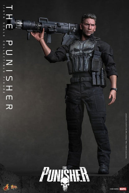 THE PUNISHER FIGURA 1/6 HOT TOYS MARVEL 31 CM