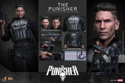 THE PUNISHER FIGURA 1/6 HOT TOYS MARVEL 31 CM