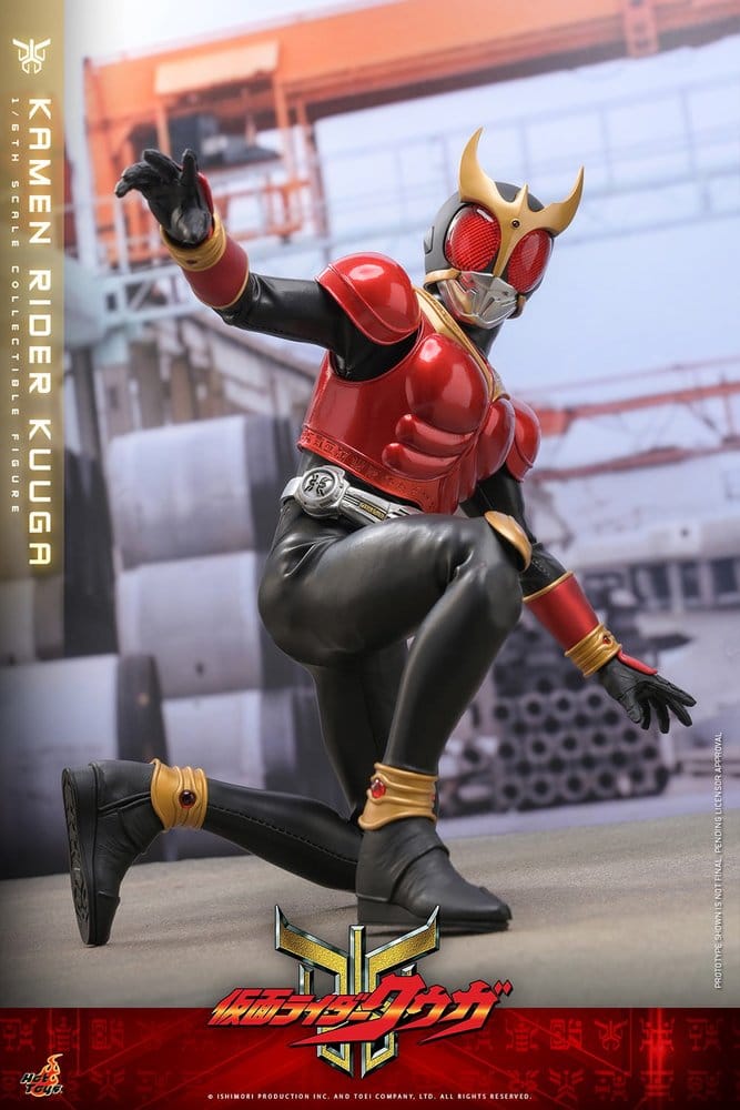 KUUGA FIGURA 1/6 HOT TOYS KAMEN RIDER 31 CM