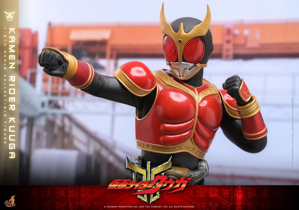 KUUGA FIGURA 1/6 HOT TOYS KAMEN RIDER 31 CM