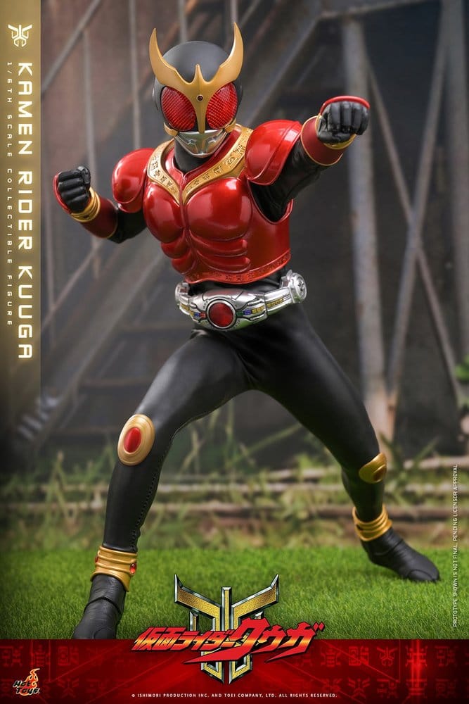 KUUGA FIGURA 1/6 HOT TOYS KAMEN RIDER 31 CM