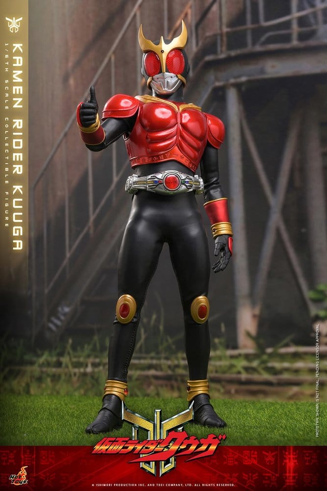 KUUGA FIGURA 1/6 HOT TOYS KAMEN RIDER 31 CM