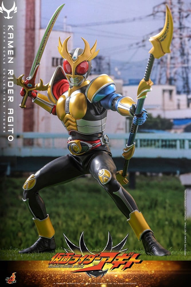 AGITO FIGURA 1/6 HOT TOYS KAMEN RIDER AGITO 31 CM
