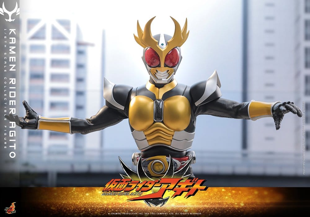 AGITO FIGURA 1/6 HOT TOYS KAMEN RIDER AGITO 31 CM