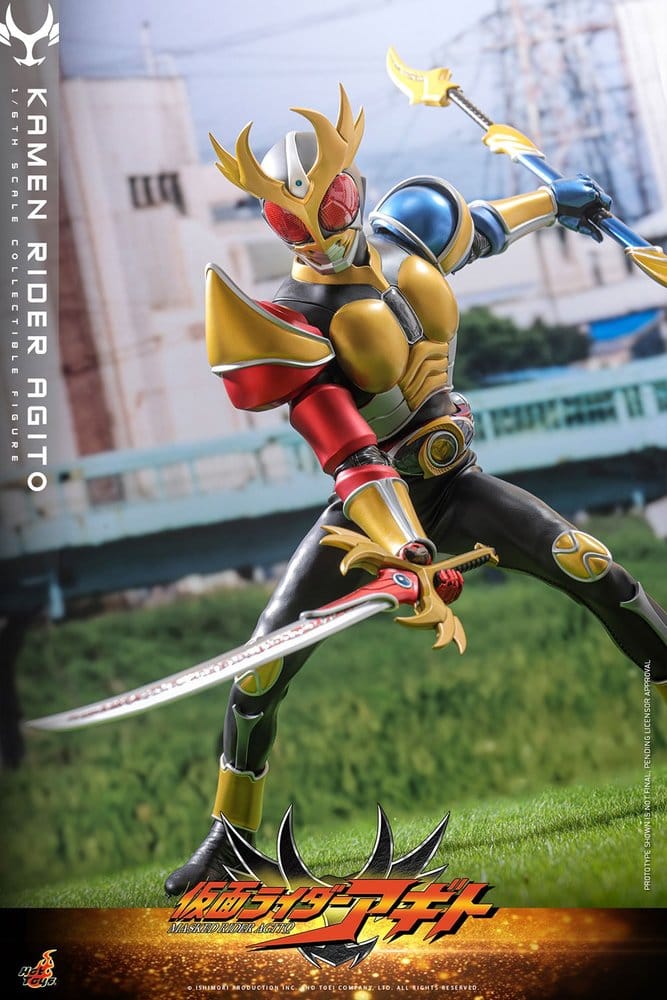 AGITO FIGURA 1/6 HOT TOYS KAMEN RIDER AGITO 31 CM