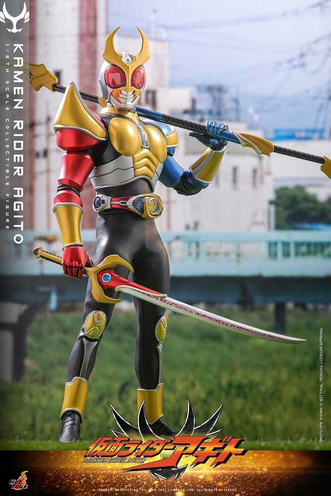 AGITO FIGURA 1/6 HOT TOYS KAMEN RIDER AGITO 31 CM