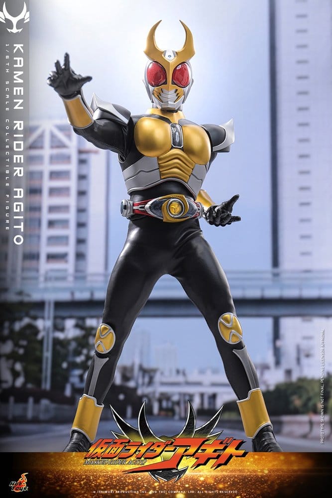 AGITO FIGURA 1/6 HOT TOYS KAMEN RIDER AGITO 31 CM