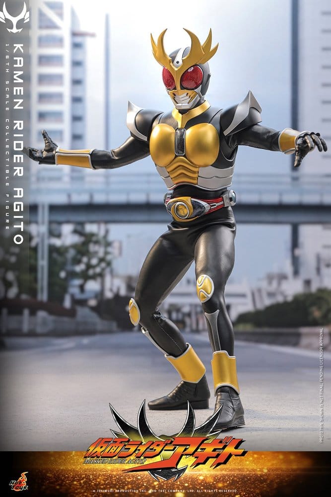 AGITO FIGURA 1/6 HOT TOYS KAMEN RIDER AGITO 31 CM