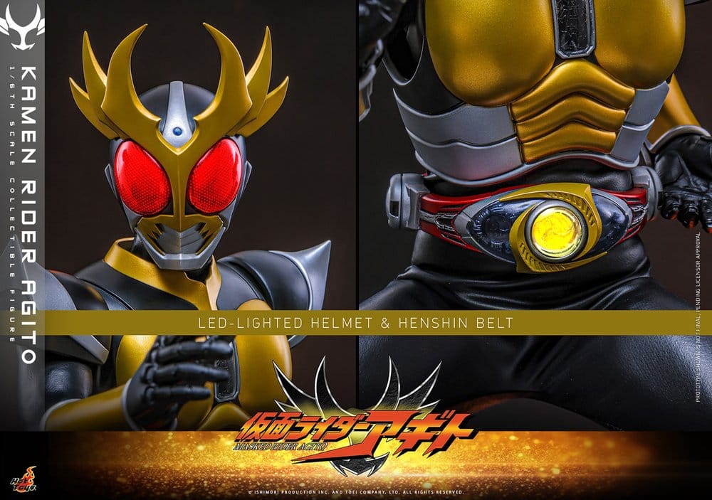 AGITO FIGURA 1/6 HOT TOYS KAMEN RIDER AGITO 31 CM