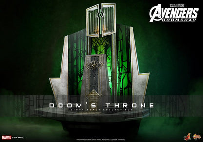 DOOM'S THRONE ACCESORIO HOT TOYS AVENGERS: DOOMSDAY 1/6 33 CM