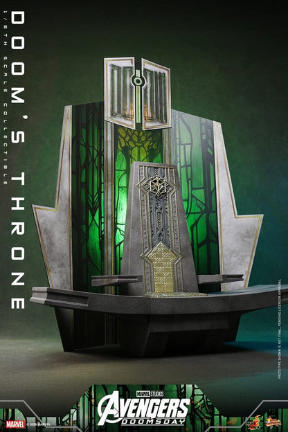 DOOM'S THRONE ACCESORIO HOT TOYS AVENGERS: DOOMSDAY 1/6 33 CM