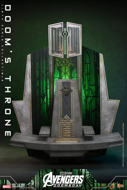 DOOM'S THRONE ACCESORIO HOT TOYS AVENGERS: DOOMSDAY 1/6 33 CM