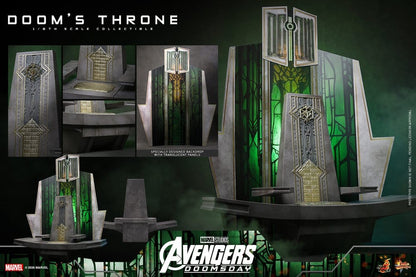 DOOM'S THRONE ACCESORIO HOT TOYS AVENGERS: DOOMSDAY 1/6 33 CM