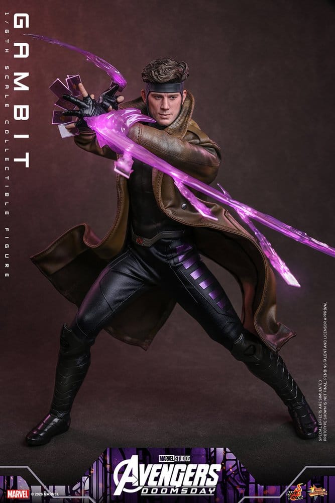 GAMBIT HOT TOYS AVENGERS: DOOMSDAY FIGURA 1/6 31 CM