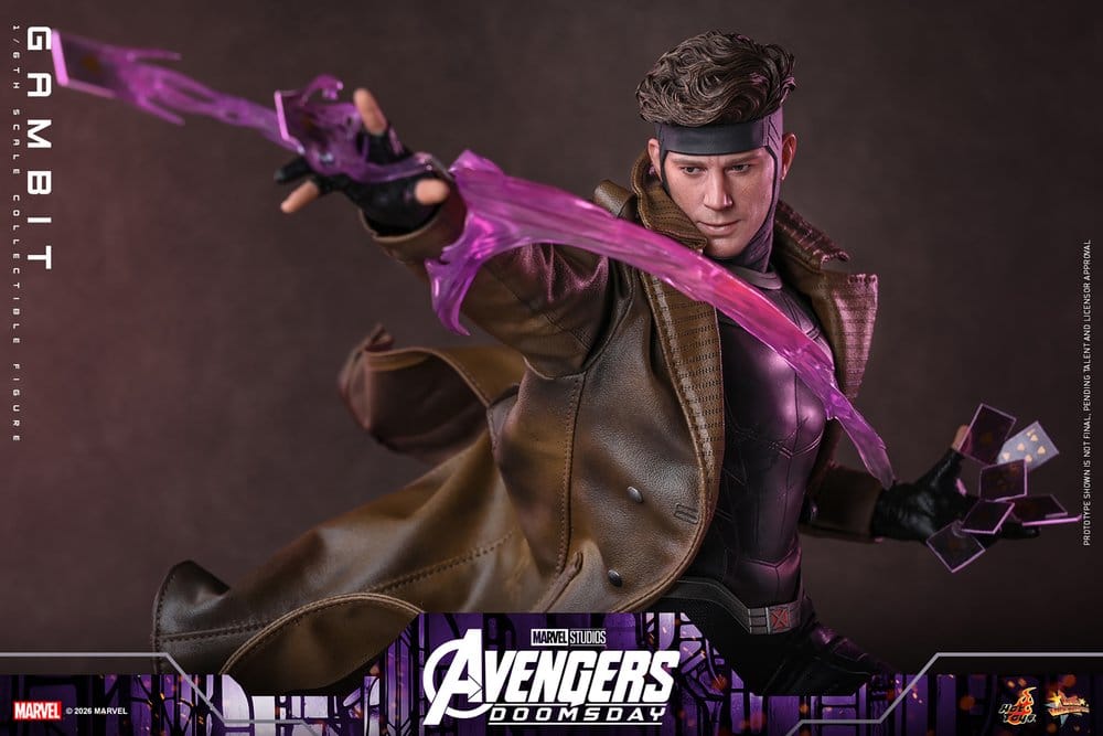 GAMBIT HOT TOYS AVENGERS: DOOMSDAY FIGURA 1/6 31 CM