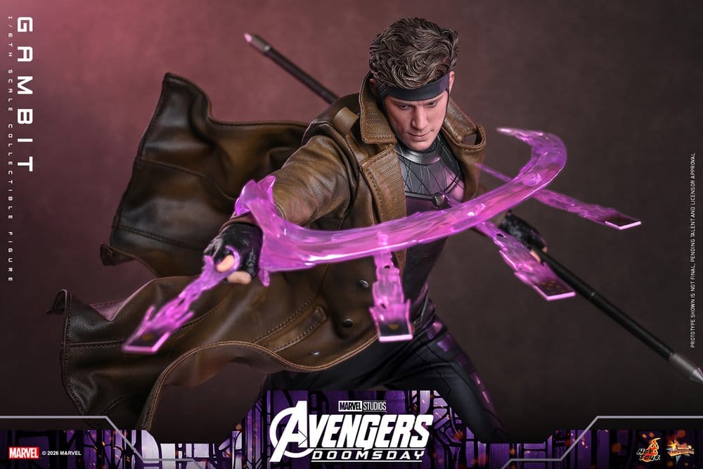 GAMBIT HOT TOYS AVENGERS: DOOMSDAY FIGURA 1/6 31 CM