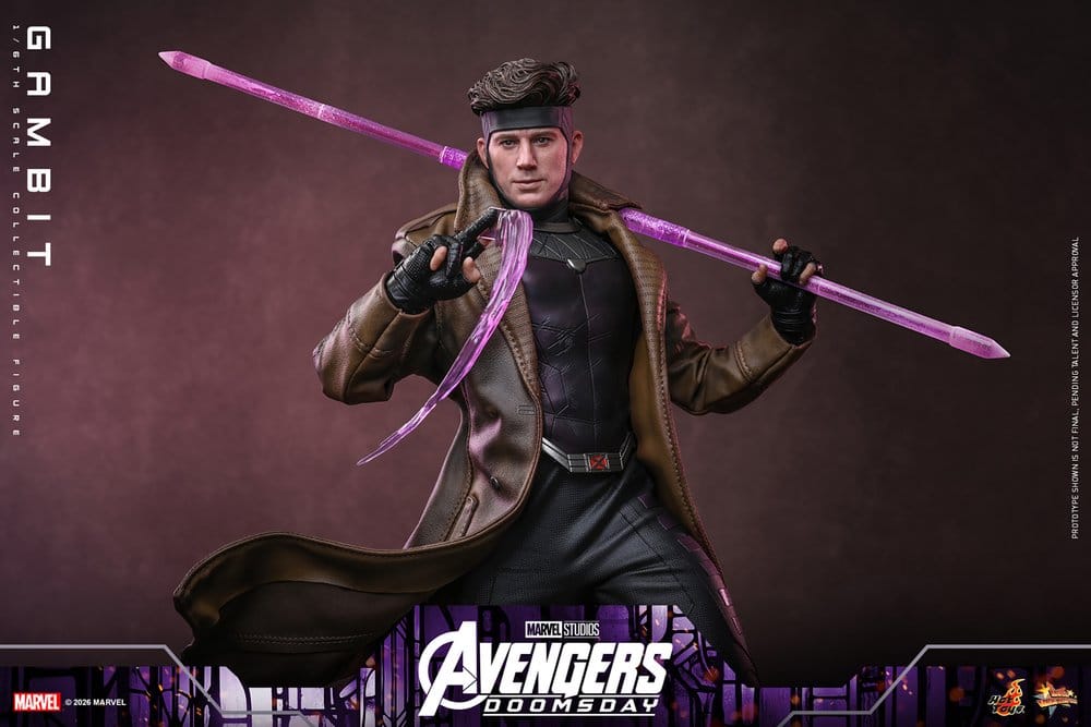 GAMBIT HOT TOYS AVENGERS: DOOMSDAY FIGURA 1/6 31 CM