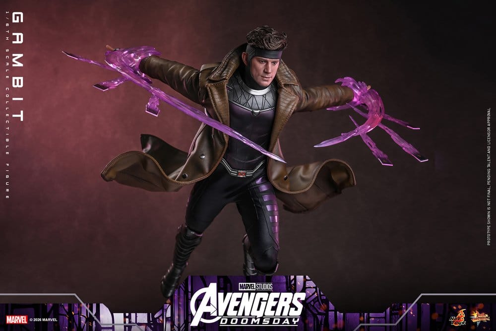 GAMBIT HOT TOYS AVENGERS: DOOMSDAY FIGURA 1/6 31 CM