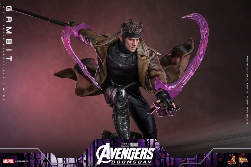 GAMBIT HOT TOYS AVENGERS: DOOMSDAY FIGURA 1/6 31 CM