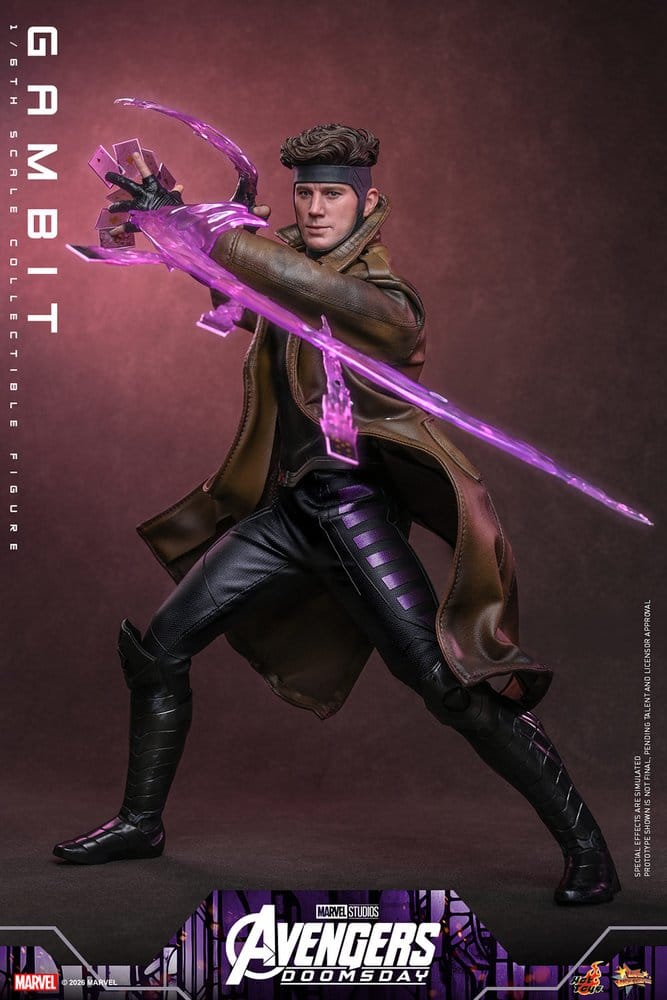 GAMBIT HOT TOYS AVENGERS: DOOMSDAY FIGURA 1/6 31 CM