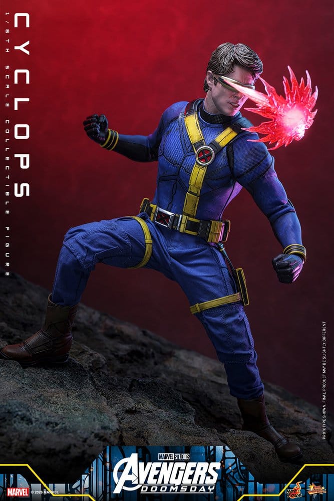 CYCLOPS FIGURA HOT TOYS AVENGERS: DOOMSDAY 1/6 30 CM