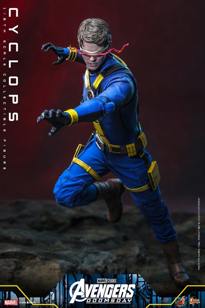 CYCLOPS FIGURA HOT TOYS AVENGERS: DOOMSDAY 1/6 30 CM