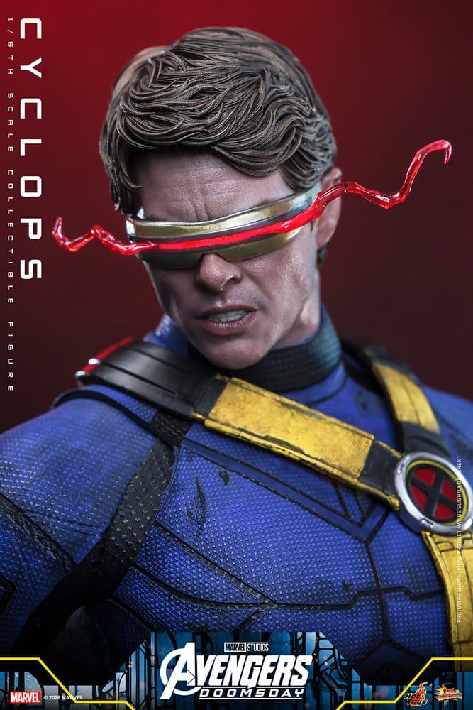 CYCLOPS FIGURA HOT TOYS AVENGERS: DOOMSDAY 1/6 30 CM