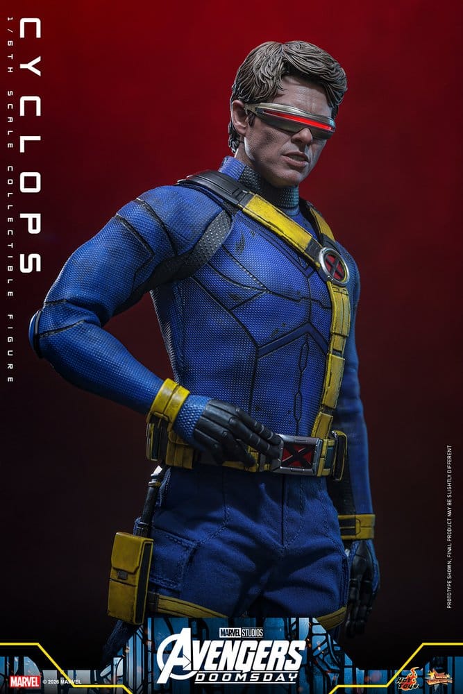 CYCLOPS FIGURA HOT TOYS AVENGERS: DOOMSDAY 1/6 30 CM