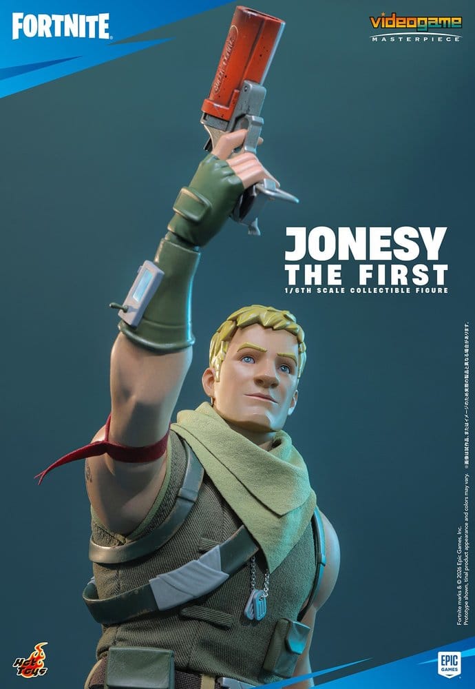 JONESY THE FIRST FORTNITE HOT TOYS FIGURA 1/6 32CM