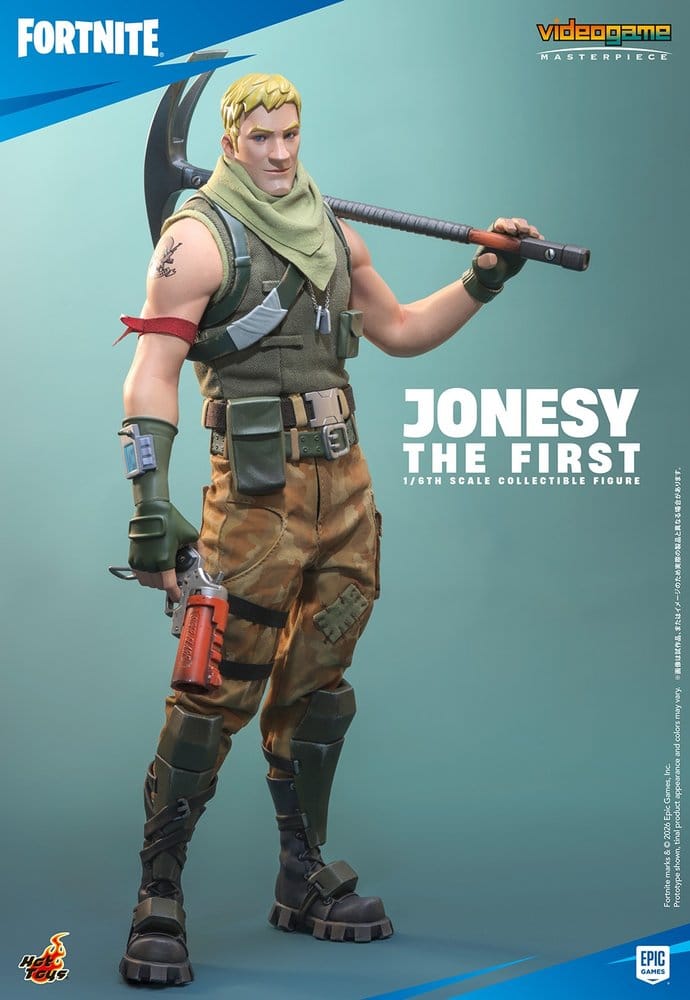 JONESY THE FIRST FORTNITE HOT TOYS FIGURA 1/6 32CM