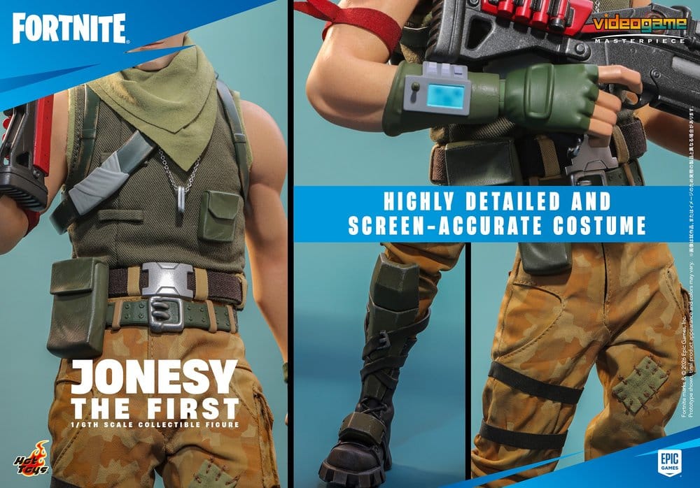 JONESY THE FIRST FORTNITE HOT TOYS FIGURA 1/6 32CM