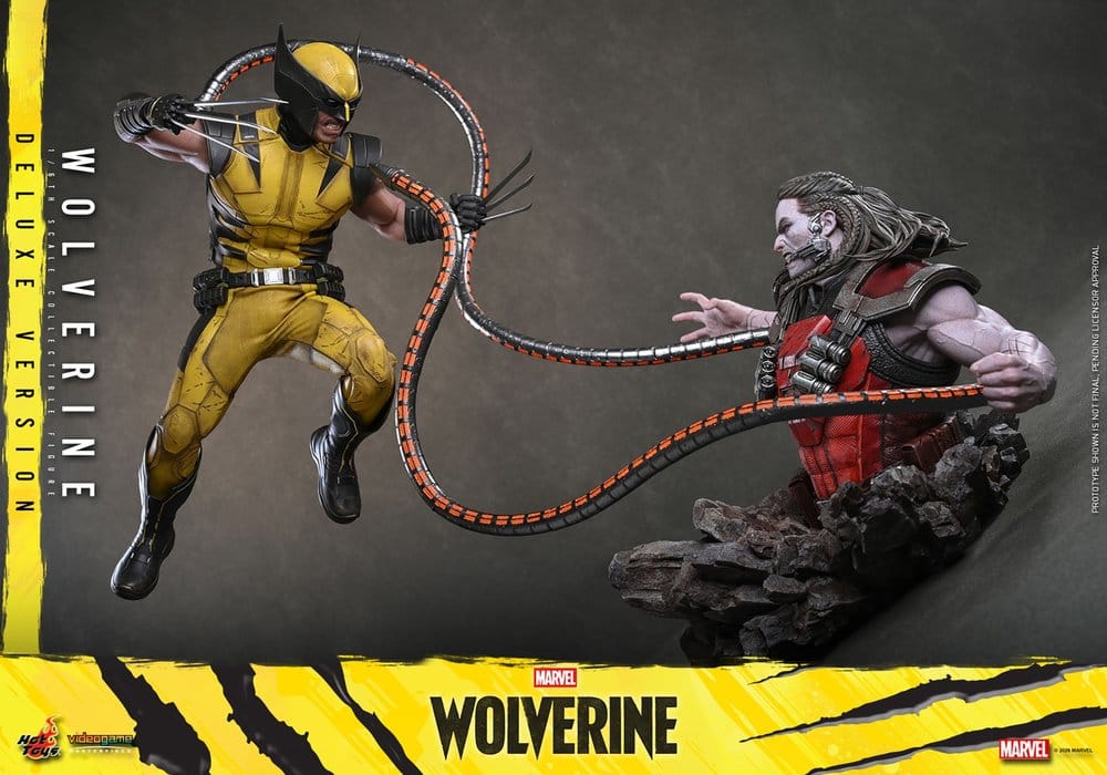 WOLVERINE DELUXE MARVEL'S WOLVERINE HOT TOYS VGM 1/6 29 CM