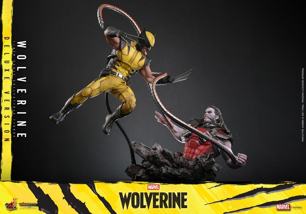 WOLVERINE DELUXE MARVEL'S WOLVERINE HOT TOYS VGM 1/6 29 CM