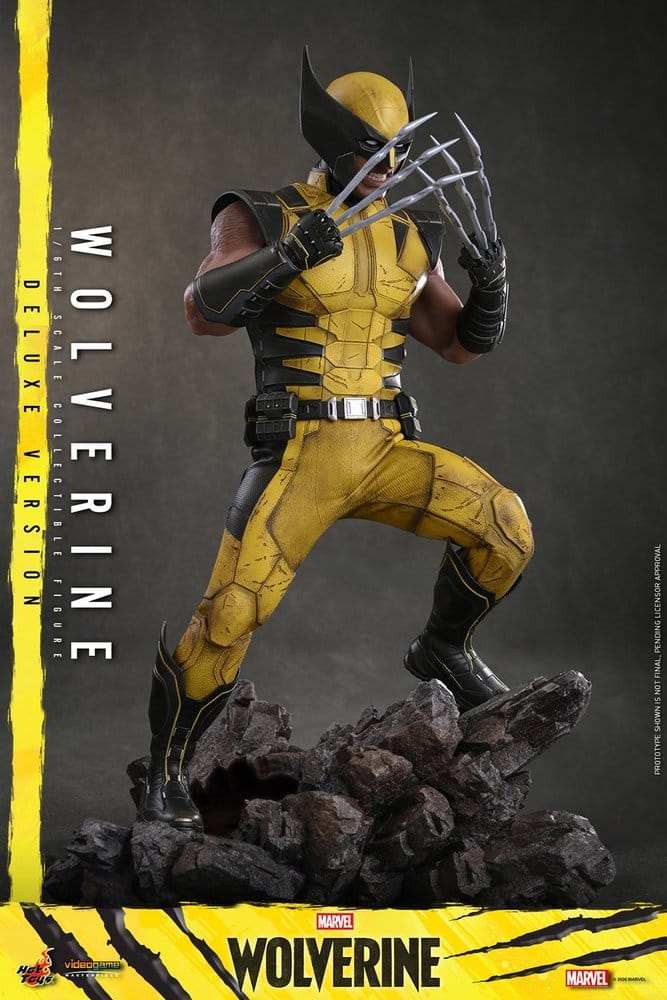 WOLVERINE DELUXE MARVEL'S WOLVERINE HOT TOYS VGM 1/6 29 CM