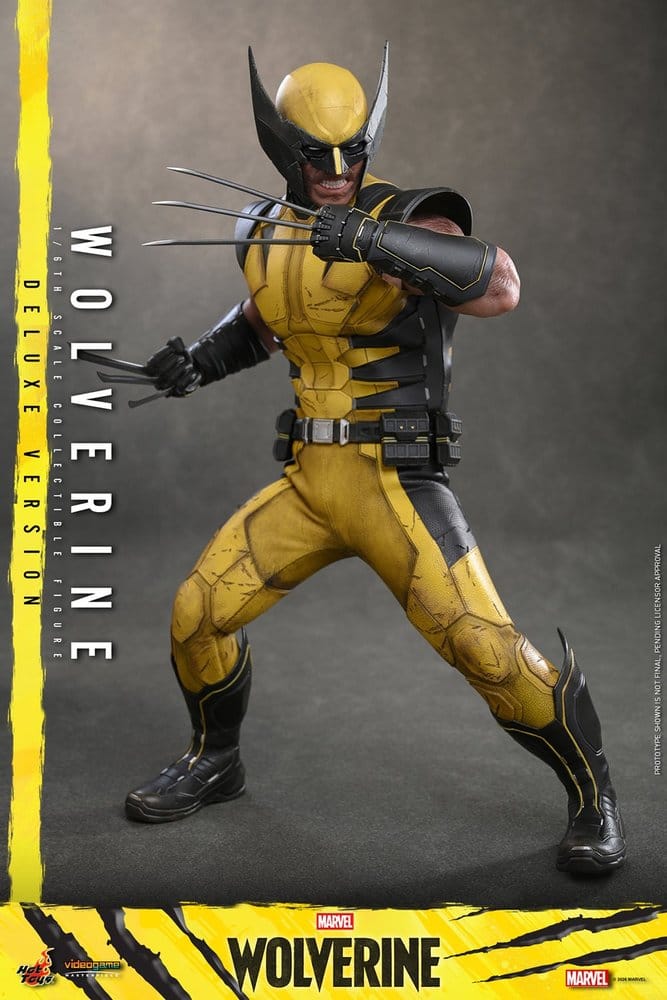 WOLVERINE DELUXE MARVEL'S WOLVERINE HOT TOYS VGM 1/6 29 CM