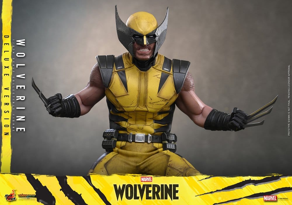 WOLVERINE DELUXE MARVEL'S WOLVERINE HOT TOYS VGM 1/6 29 CM