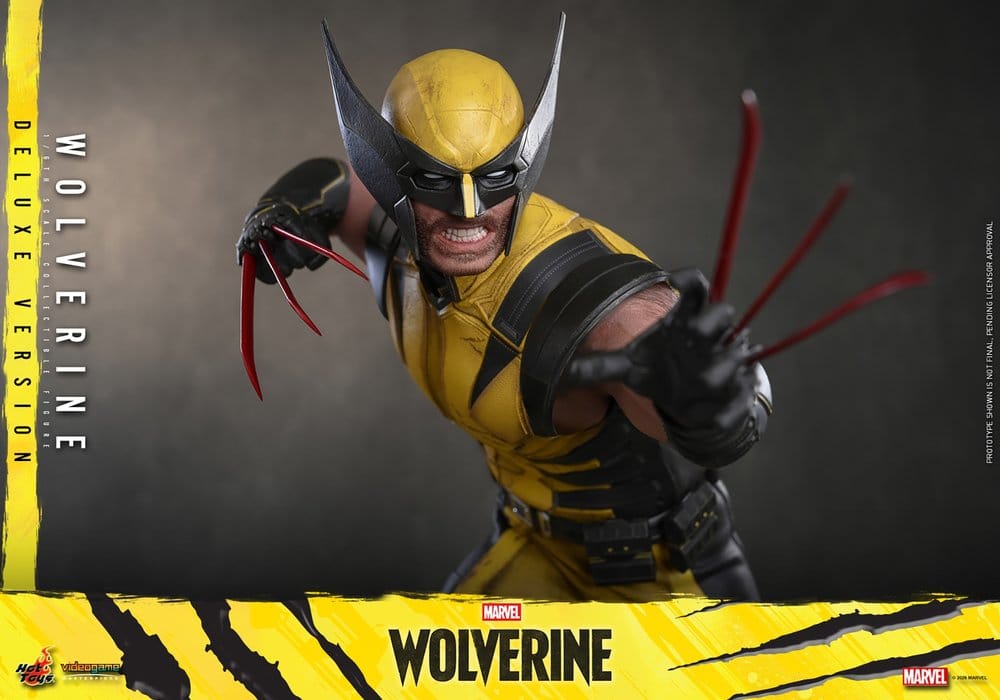 WOLVERINE DELUXE MARVEL'S WOLVERINE HOT TOYS VGM 1/6 29 CM