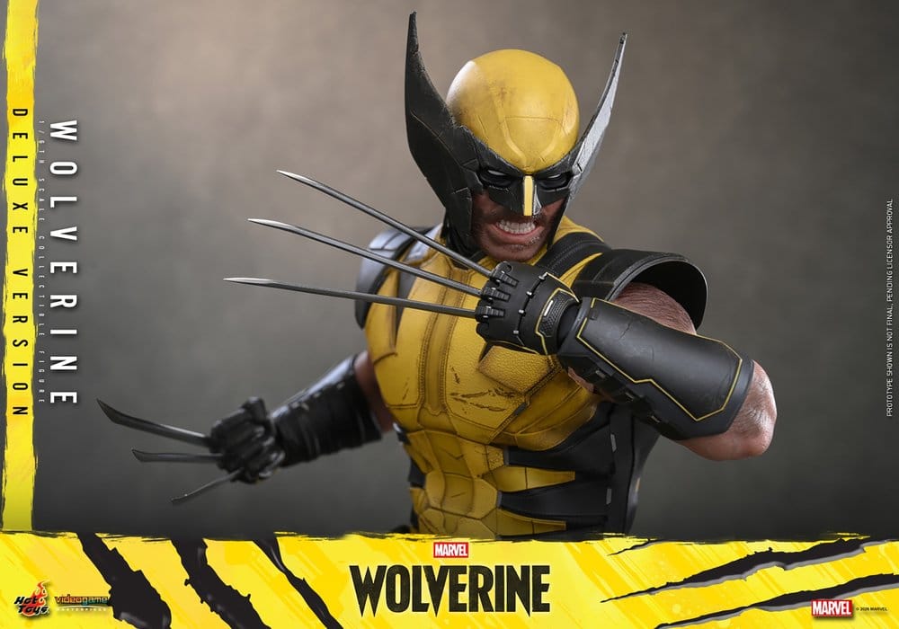 WOLVERINE DELUXE MARVEL'S WOLVERINE HOT TOYS VGM 1/6 29 CM