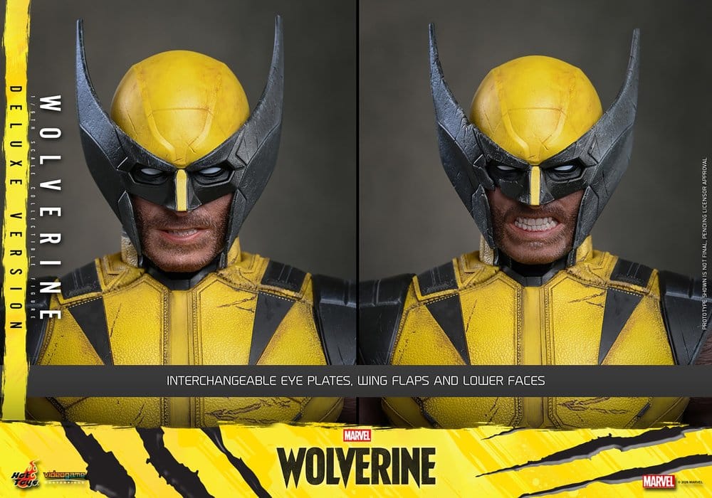 WOLVERINE DELUXE MARVEL'S WOLVERINE HOT TOYS VGM 1/6 29 CM