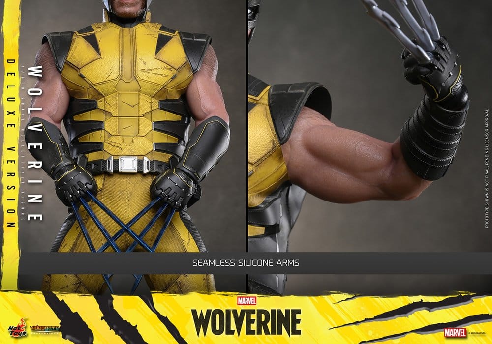 WOLVERINE DELUXE MARVEL'S WOLVERINE HOT TOYS VGM 1/6 29 CM