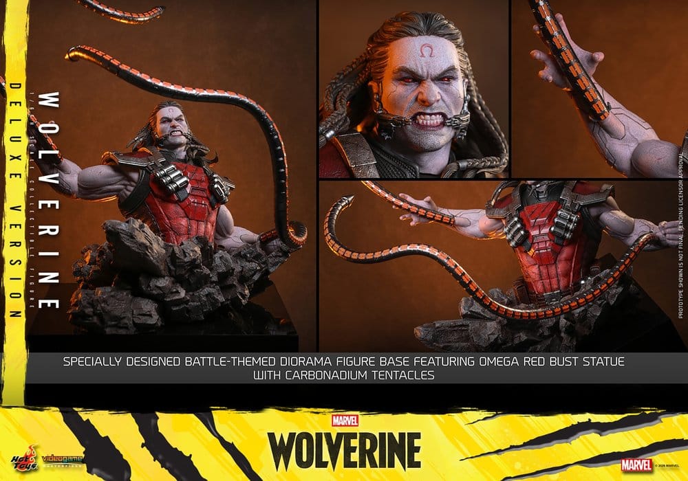 WOLVERINE DELUXE MARVEL'S WOLVERINE HOT TOYS VGM 1/6 29 CM