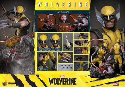 WOLVERINE DELUXE MARVEL'S WOLVERINE HOT TOYS VGM 1/6 29 CM