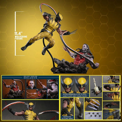 WOLVERINE DELUXE MARVEL'S WOLVERINE HOT TOYS VGM 1/6 29 CM