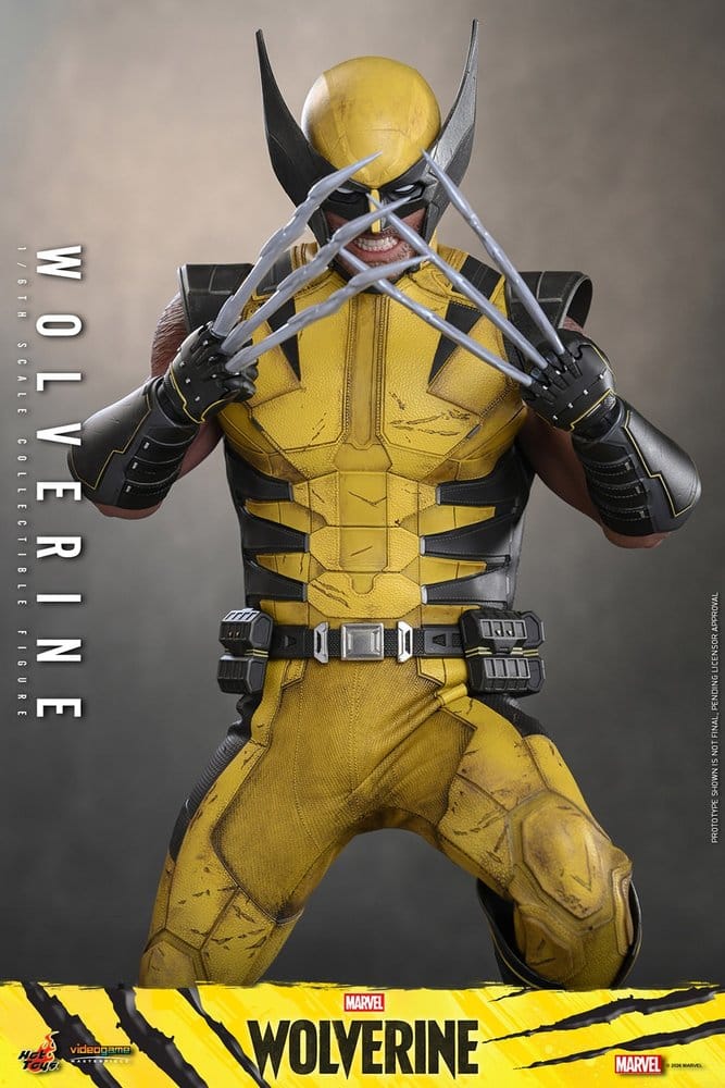 WOLVERINE MARVEL'S WOLVERINE HOT TOYS VGM 1/6 29 CM