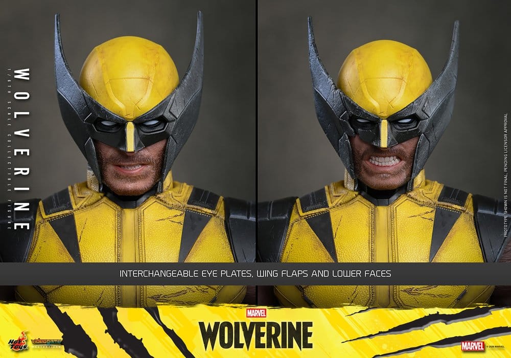 WOLVERINE MARVEL'S WOLVERINE HOT TOYS VGM 1/6 29 CM