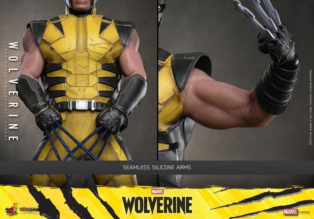 WOLVERINE MARVEL'S WOLVERINE HOT TOYS VGM 1/6 29 CM