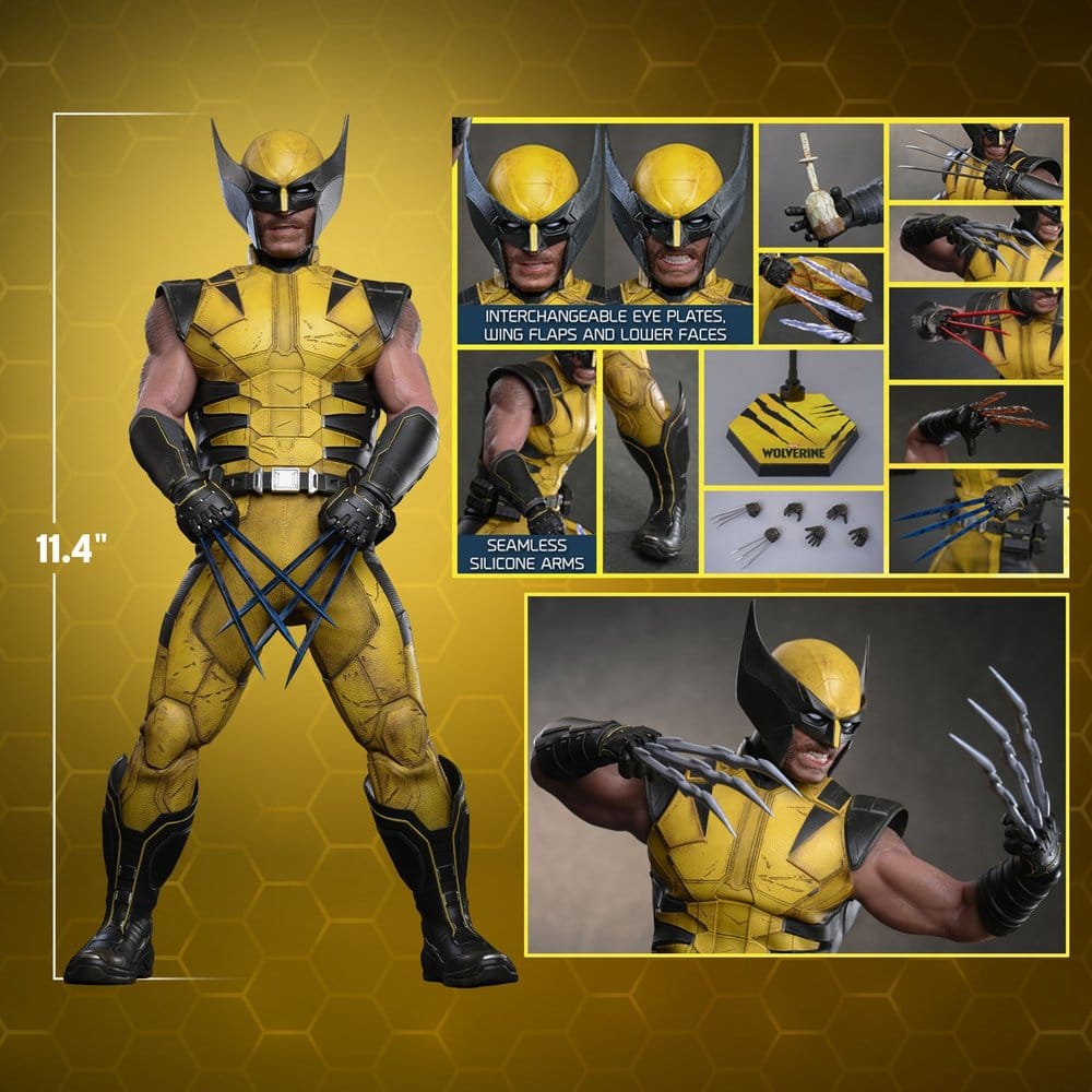 WOLVERINE MARVEL'S WOLVERINE HOT TOYS VGM 1/6 29 CM