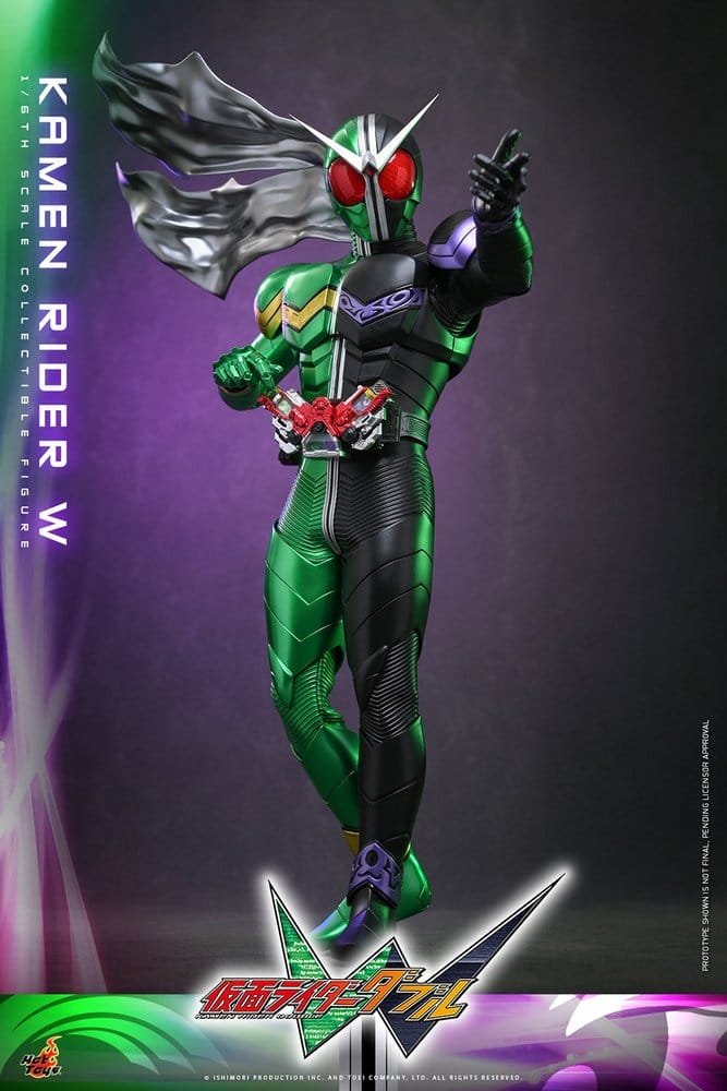 KAMEN RIDER W CYCLONE JOKER TELEVISION MASTERPIECE 1/6 31 CM HOT TOYS