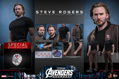 STEVE ROGERS AVENGERS DOOMSDAY DELUXE VERSION 1/6 31 CM HOT TOYS