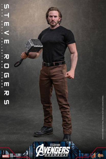 STEVE ROGERS AVENGERS DOOMSDAY MOVIE MASTERPIECE 1/6 31 CM HOT TOYS